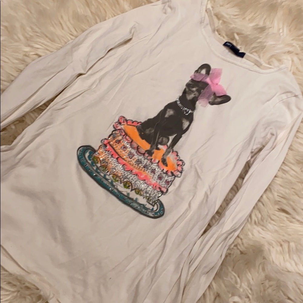 Cute long sleeve T-shirt
